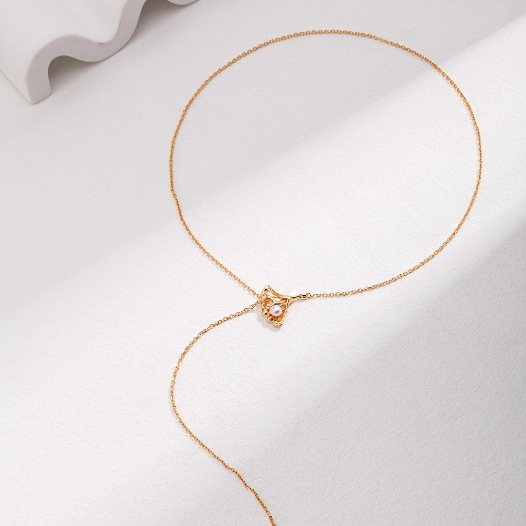 Long Silver Necklace Ⅲ