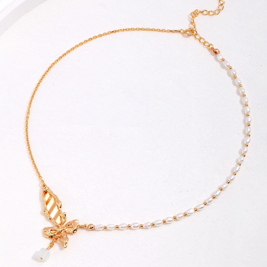 Butterfly Shaped Pendant Necklace Ⅱ