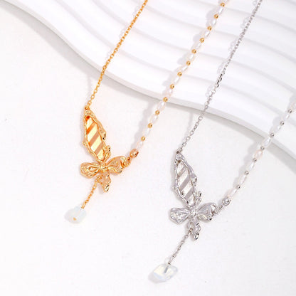 Butterfly Shaped Pendant Necklace Ⅱ