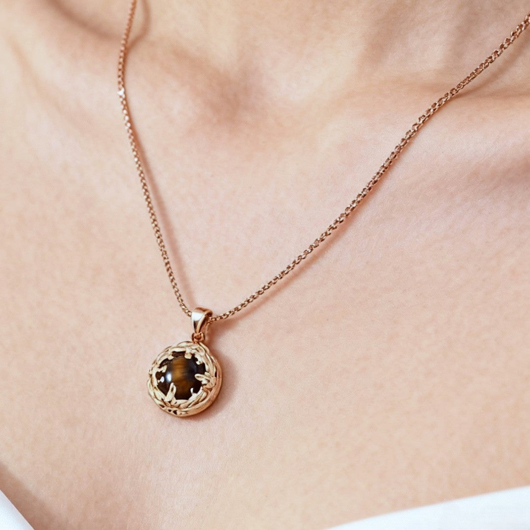 Tiger Eye Stone/Turquoise Jewelry Set