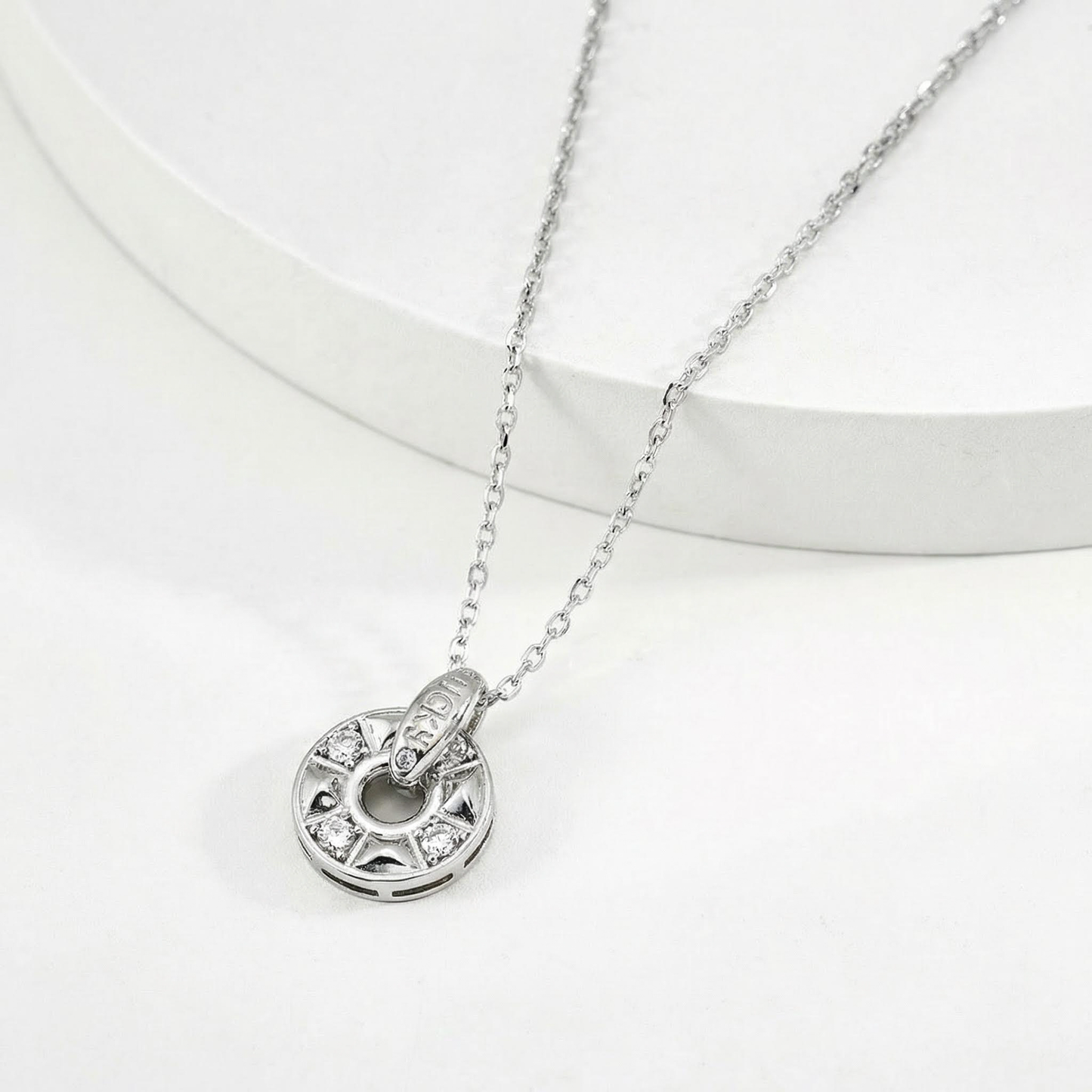 Lucky Wheel Pendant Necklace
