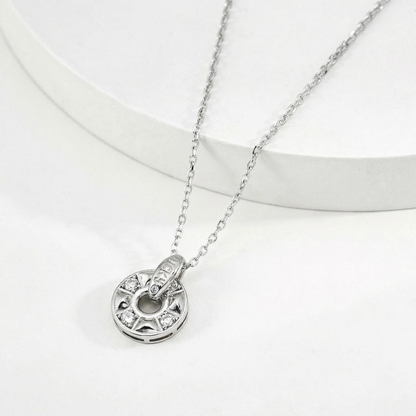 Lucky Wheel Pendant Necklace