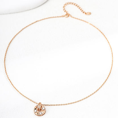 Lucky Wheel Pendant Necklace