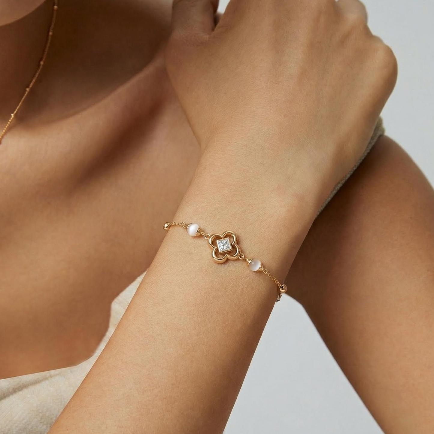 Four-Leaf Clover Bracelet Ⅱ