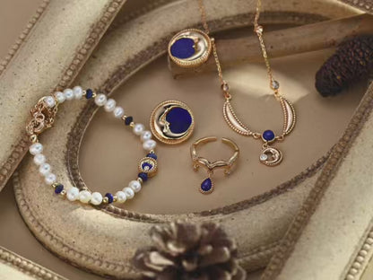 Lapis Lazuli Jewelry Set Ⅰ