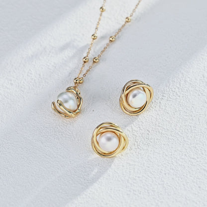 Conjunto de joyas de perlas Ⅳ